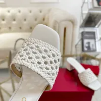 Cheap Valentino Slippers For Women #1400856 Replica Wholesale [$85.00 USD] [ITEM#1400856] on Replica Valentino Slippers