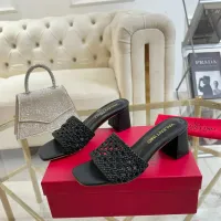 Cheap Valentino Slippers For Women #1400857 Replica Wholesale [$85.00 USD] [ITEM#1400857] on Replica Valentino Slippers