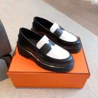 Cheap Hermes Leather Shoes For Women #1400934 Replica Wholesale [$112.00 USD] [ITEM#1400934] on Replica Hermes Leather Shoes