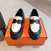 Cheap Hermes Leather Shoes For Women #1400934 Replica Wholesale [$112.00 USD] [ITEM#1400934] on Replica Hermes Leather Shoes
