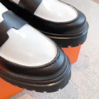 Cheap Hermes Leather Shoes For Women #1400934 Replica Wholesale [$112.00 USD] [ITEM#1400934] on Replica Hermes Leather Shoes