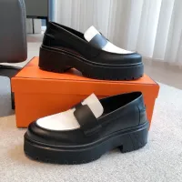 Cheap Hermes Leather Shoes For Women #1400934 Replica Wholesale [$112.00 USD] [ITEM#1400934] on Replica Hermes Leather Shoes