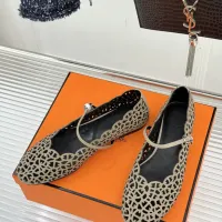Cheap Hermes Flat Shoes For Women #1400936 Replica Wholesale [$112.00 USD] [ITEM#1400936] on Replica Hermes Flat Shoes