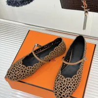 Cheap Hermes Flat Shoes For Women #1400938 Replica Wholesale [$112.00 USD] [ITEM#1400938] on Replica Hermes Flat Shoes