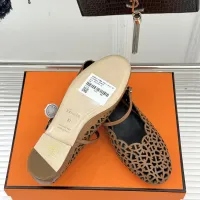 Cheap Hermes Flat Shoes For Women #1400938 Replica Wholesale [$112.00 USD] [ITEM#1400938] on Replica Hermes Flat Shoes