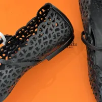 Cheap Hermes Flat Shoes For Women #1400940 Replica Wholesale [$112.00 USD] [ITEM#1400940] on Replica Hermes Flat Shoes