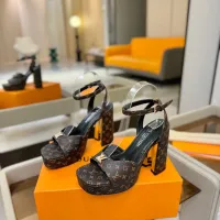 Cheap Louis Vuitton Sandal For Women #1400978 Replica Wholesale [$125.00 USD] [ITEM#1400978] on Replica Louis Vuitton Sandal
