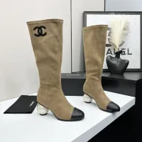 Cheap Chanel Boots For Women #1400991 Replica Wholesale [$158.00 USD] [ITEM#1400991] on Replica Chanel Boots