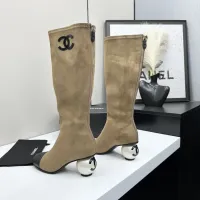 Cheap Chanel Boots For Women #1400991 Replica Wholesale [$158.00 USD] [ITEM#1400991] on Replica Chanel Boots