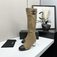 Cheap Chanel Boots For Women #1400991 Replica Wholesale [$158.00 USD] [ITEM#1400991] on Replica Chanel Boots