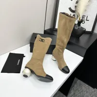 Cheap Chanel Boots For Women #1400991 Replica Wholesale [$158.00 USD] [ITEM#1400991] on Replica Chanel Boots