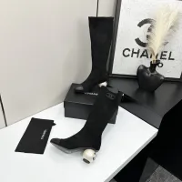 Cheap Chanel Boots For Women #1400992 Replica Wholesale [$158.00 USD] [ITEM#1400992] on Replica Chanel Boots