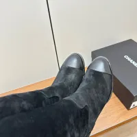 Cheap Chanel Boots For Women #1401006 Replica Wholesale [$175.00 USD] [ITEM#1401006] on Replica Chanel Boots