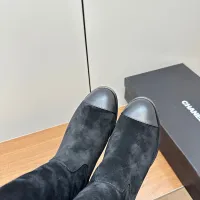 Cheap Chanel Boots For Women #1401011 Replica Wholesale [$175.00 USD] [ITEM#1401011] on Replica Chanel Boots