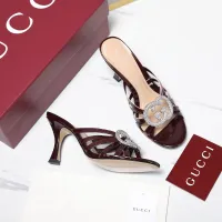 Cheap Gucci Slippers For Women #1401035 Replica Wholesale [$102.00 USD] [ITEM#1401035] on Replica Gucci Slippers