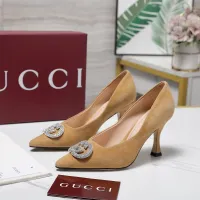Cheap Gucci High-Heeled Shoes For Women #1401081 Replica Wholesale [$112.00 USD] [ITEM#1401081] on Replica Gucci High-Heeled Shoes