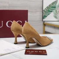 Cheap Gucci High-Heeled Shoes For Women #1401081 Replica Wholesale [$112.00 USD] [ITEM#1401081] on Replica Gucci High-Heeled Shoes