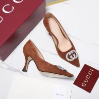 Cheap Gucci High-Heeled Shoes For Women #1401082 Replica Wholesale [$112.00 USD] [ITEM#1401082] on Replica Gucci High-Heeled Shoes