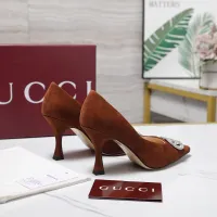 Cheap Gucci High-Heeled Shoes For Women #1401082 Replica Wholesale [$112.00 USD] [ITEM#1401082] on Replica Gucci High-Heeled Shoes