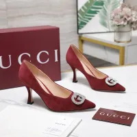 Cheap Gucci High-Heeled Shoes For Women #1401083 Replica Wholesale [$112.00 USD] [ITEM#1401083] on Replica Gucci High-Heeled Shoes