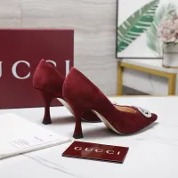 Cheap Gucci High-Heeled Shoes For Women #1401083 Replica Wholesale [$112.00 USD] [ITEM#1401083] on Replica Gucci High-Heeled Shoes