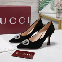 Cheap Gucci High-Heeled Shoes For Women #1401084 Replica Wholesale [$112.00 USD] [ITEM#1401084] on Replica Gucci High-Heeled Shoes