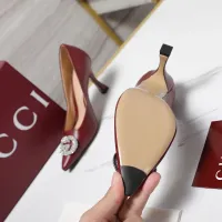 Cheap Gucci High-Heeled Shoes For Women #1401113 Replica Wholesale [$112.00 USD] [ITEM#1401113] on Replica Gucci High-Heeled Shoes