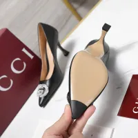 Cheap Gucci High-Heeled Shoes For Women #1401114 Replica Wholesale [$112.00 USD] [ITEM#1401114] on Replica Gucci High-Heeled Shoes