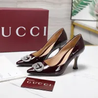 Cheap Gucci High-Heeled Shoes For Women #1401116 Replica Wholesale [$112.00 USD] [ITEM#1401116] on Replica Gucci High-Heeled Shoes