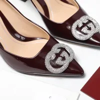 Cheap Gucci High-Heeled Shoes For Women #1401116 Replica Wholesale [$112.00 USD] [ITEM#1401116] on Replica Gucci High-Heeled Shoes
