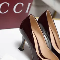 Cheap Gucci High-Heeled Shoes For Women #1401116 Replica Wholesale [$112.00 USD] [ITEM#1401116] on Replica Gucci High-Heeled Shoes