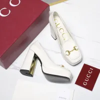 Cheap Gucci High-Heeled Shoes For Women #1401118 Replica Wholesale [$125.00 USD] [ITEM#1401118] on Replica Gucci High-Heeled Shoes