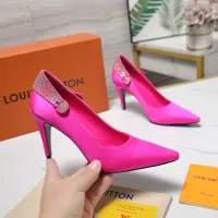 Cheap Louis Vuitton High-Heeled Shoes For Women #1401122 Replica Wholesale [$122.00 USD] [ITEM#1401122] on Replica Louis Vuitton High-Heeled Shoes