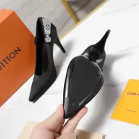 Cheap Louis Vuitton High-Heeled Shoes For Women #1401123 Replica Wholesale [$122.00 USD] [ITEM#1401123] on Replica Louis Vuitton High-Heeled Shoes