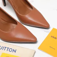 Cheap Louis Vuitton High-Heeled Shoes For Women #1401124 Replica Wholesale [$122.00 USD] [ITEM#1401124] on Replica Louis Vuitton High-Heeled Shoes