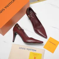 Cheap Louis Vuitton High-Heeled Shoes For Women #1401125 Replica Wholesale [$122.00 USD] [ITEM#1401125] on Replica Louis Vuitton High-Heeled Shoes
