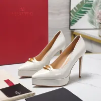 Cheap Valentino High-Heeled Shoes For Women #1401127 Replica Wholesale [$125.00 USD] [ITEM#1401127] on Replica Valentino High-Heeled Shoes