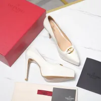 Cheap Valentino High-Heeled Shoes For Women #1401127 Replica Wholesale [$125.00 USD] [ITEM#1401127] on Replica Valentino High-Heeled Shoes