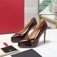 Cheap Valentino High-Heeled Shoes For Women #1401129 Replica Wholesale [$125.00 USD] [ITEM#1401129] on Replica Valentino High-Heeled Shoes