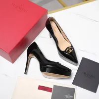 Cheap Valentino High-Heeled Shoes For Women #1401130 Replica Wholesale [$125.00 USD] [ITEM#1401130] on Replica Valentino High-Heeled Shoes