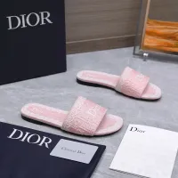 Cheap Christian Dior Slippers For Women #1401135 Replica Wholesale [$92.00 USD] [ITEM#1401135] on Replica Christian Dior Slippers