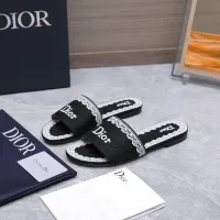 Cheap Christian Dior Slippers For Women #1401143 Replica Wholesale [$92.00 USD] [ITEM#1401143] on Replica Christian Dior Slippers