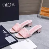 Cheap Christian Dior Slippers For Women #1401147 Replica Wholesale [$92.00 USD] [ITEM#1401147] on Replica Christian Dior Slippers