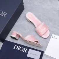 Cheap Christian Dior Slippers For Women #1401147 Replica Wholesale [$92.00 USD] [ITEM#1401147] on Replica Christian Dior Slippers