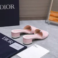 Cheap Christian Dior Slippers For Women #1401147 Replica Wholesale [$92.00 USD] [ITEM#1401147] on Replica Christian Dior Slippers