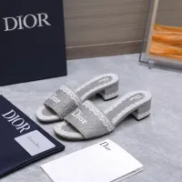 Cheap Christian Dior Slippers For Women #1401148 Replica Wholesale [$92.00 USD] [ITEM#1401148] on Replica Christian Dior Slippers