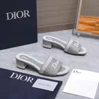 Cheap Christian Dior Slippers For Women #1401148 Replica Wholesale [$92.00 USD] [ITEM#1401148] on Replica Christian Dior Slippers