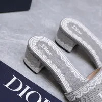 Cheap Christian Dior Slippers For Women #1401148 Replica Wholesale [$92.00 USD] [ITEM#1401148] on Replica Christian Dior Slippers