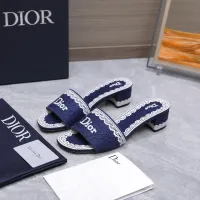 Cheap Christian Dior Slippers For Women #1401149 Replica Wholesale [$92.00 USD] [ITEM#1401149] on Replica Christian Dior Slippers