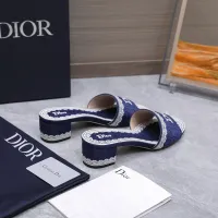 Cheap Christian Dior Slippers For Women #1401149 Replica Wholesale [$92.00 USD] [ITEM#1401149] on Replica Christian Dior Slippers